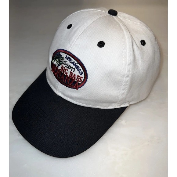 Arkansas Big Bass Bonanza Hat Cap Strap Back Fishing Logo Fisherman 2011 Trucker - Picture 1 of 11